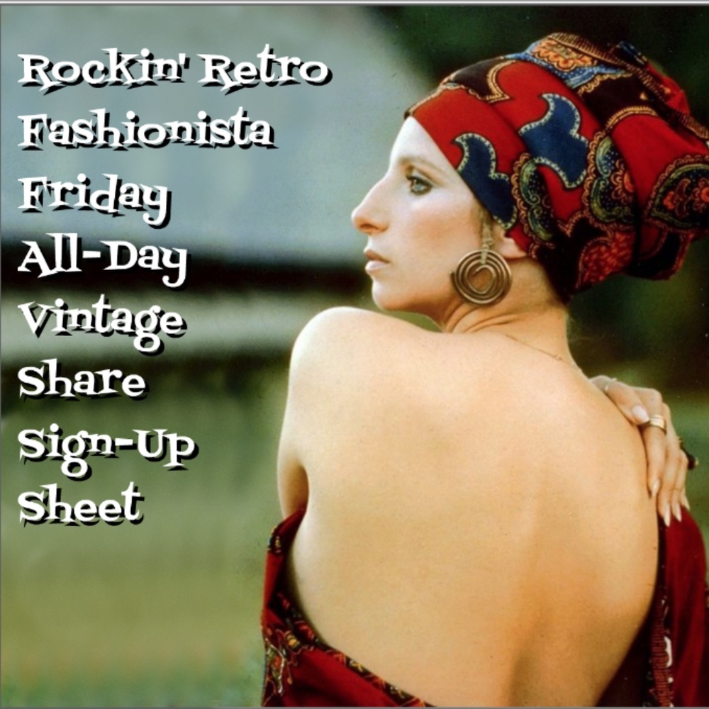 Rockin' Retro Fashionista Friday Important Note